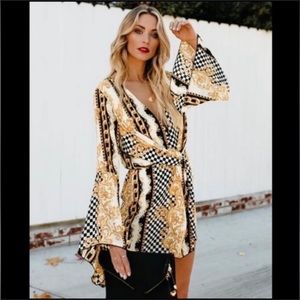 Vici Bell Sleeve Dress